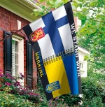 Прапор України - Фінляндії Stand With Ukraine CUA-53 - Зображення 2
