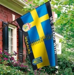 Прапор України - Швеції Stand With Ukraine CUA-50 - Зображення 2