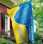 Прапор України - Харків Stand With Ukraine CUA-15 - Зображення 3