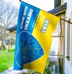 Прапор України - Львів Stand With Ukraine CUA-10 - Зображення 2